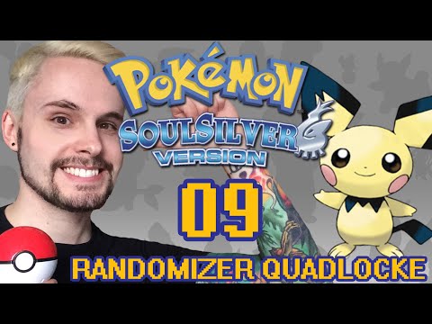 Pokémon SoulSilver Randomizer Quadlocke Part 9 - Fish Party