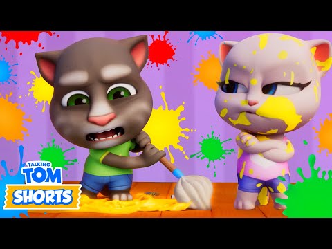 Talking Tom - Squeaky Clean Fun 🧼 Cartoon for kids Kedoo Toons TV