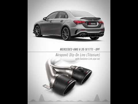 Mercedes CLA 35 AMG / A 35 AMG Akrapovic