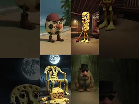 🌈✨Italian Brainrot Animals Re-evolution 006 🧠➡️🍍 #shorts​ #memes #tralalero #brainrot