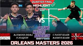Download lagu INDRA/JOAQUIN (INA) vs KJAER/KJAER (DEN)[MD]QF | Orleans Masters 2026 Badminton mp3