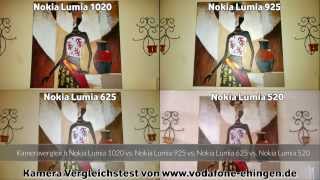 preview picture of video 'Nokia Lumia 1020 vs. Lumia 925 vs. Lumia 625 vs. Lumia 520 Kameravergleich Foto Deutsch German 4GDSL'