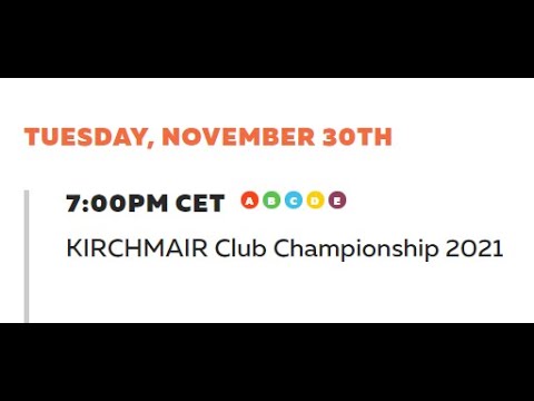 KIRCHMAIR Club Championship 2021
