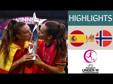 Spain vs Norway UEFA Women's U19 Championship Highlights | Final