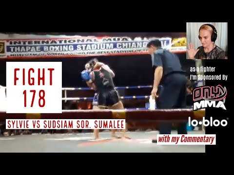 Throwback Fight: #178 Sylvie vs Sudsiam Sor Sumalee - reading clinch w/ my commentary (Feb 16, 2017)