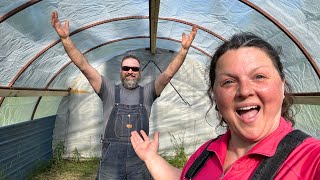 Massive Snow Crushes our Greenhouse, But These Alaskans Ain't No Sissies