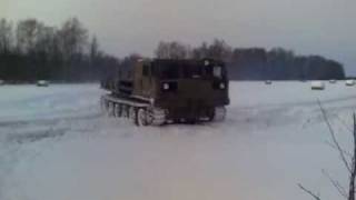 preview picture of video 'ATS 59g vol 3, Soviet medium artillery tractor'