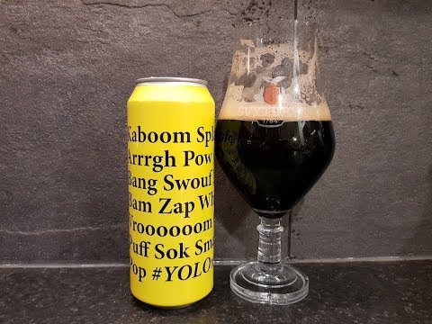 Imperial Stout At 14% Brewed With Caviar!! To Øl #YOLOmælk Imperial Salty Milk Stout