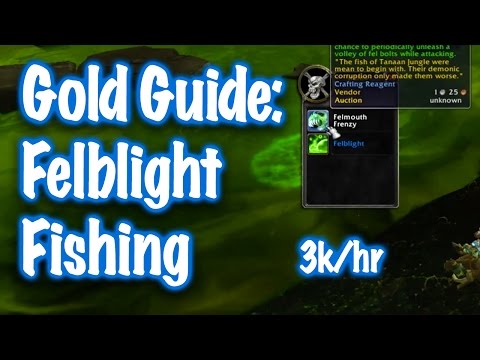 Jessiehealz - Gold Guide: Felblight Fishing 3k/hr (World of Warcraft)