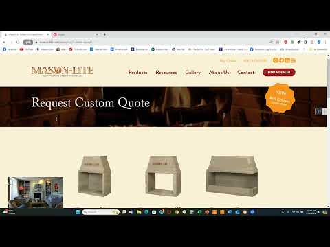 Masonry Fireplace Kits | Prefabricated Fireplace: Mason-Lite
