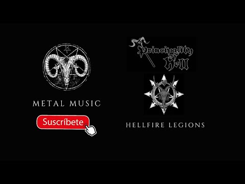 💀 PRINCIPALITY OF HELL  - HELLFIRE LEGIONS [ FIRE AND BRIMSTON ALBUM ]