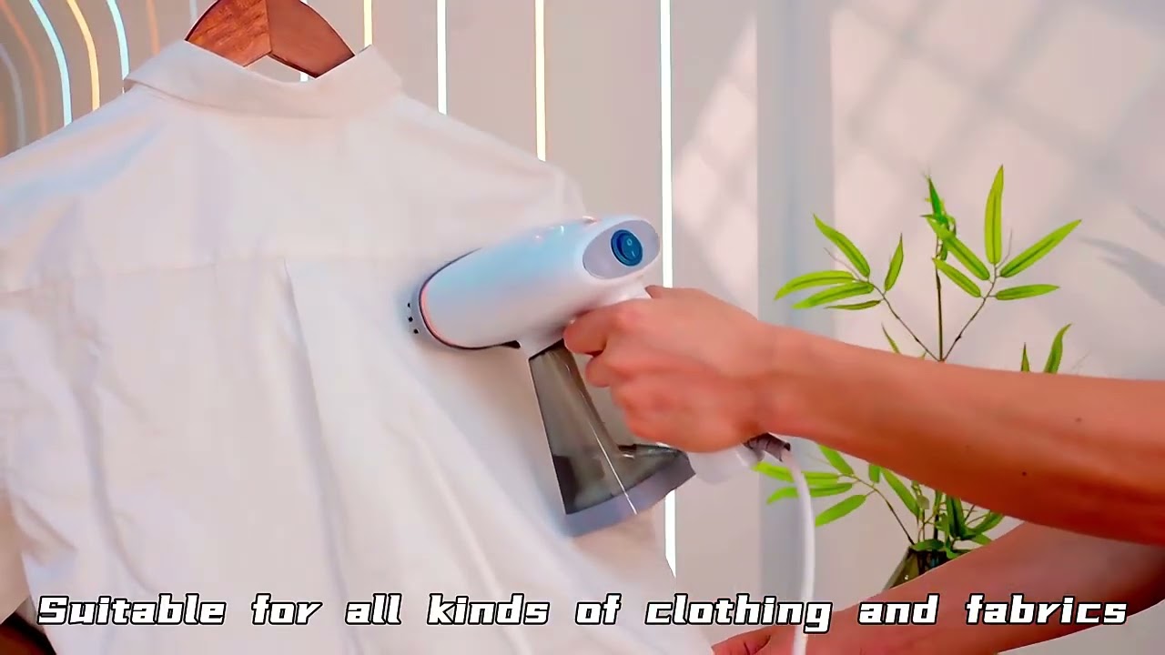 RAF 1100W Foldable Handheld Garment Steamer – Powerful Anti-Drip Steam Iron for Shirts,#viral