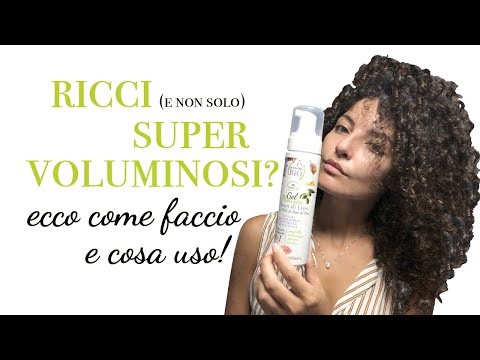Video Tutorial per Ricci super Voluminosi grazie al Gel-Mousse