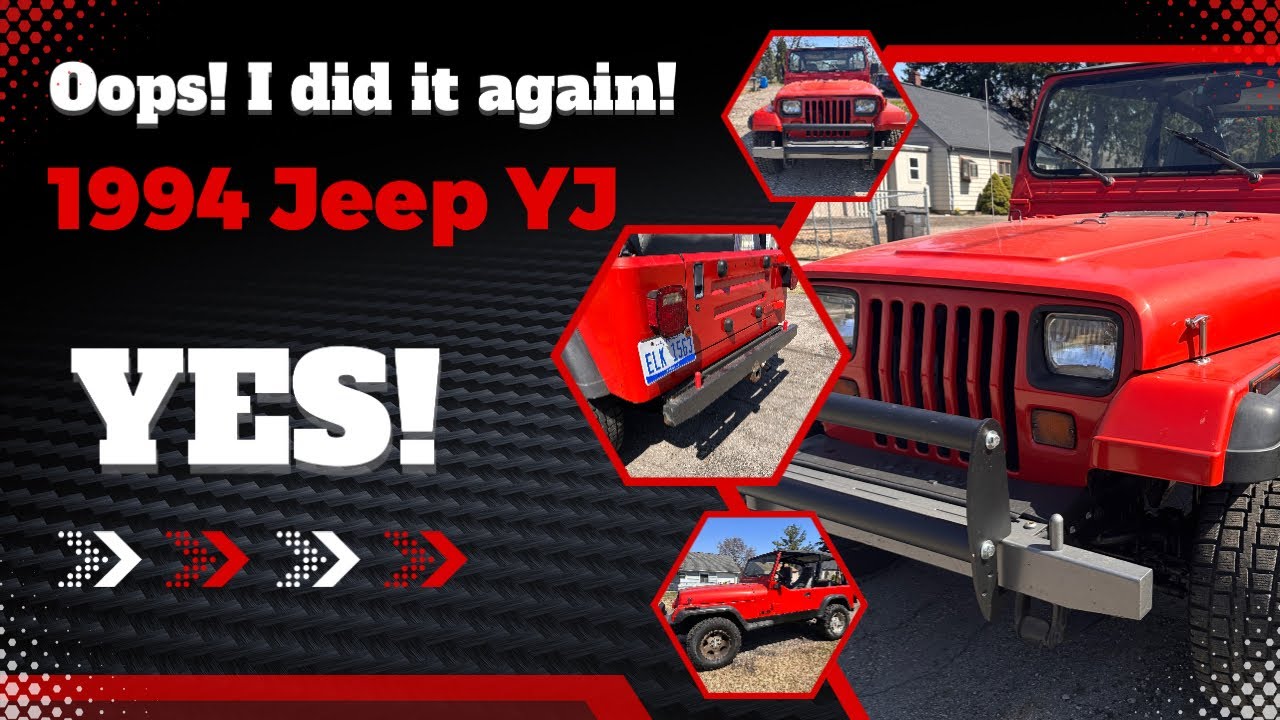 I Bought A Jeep Wrangler YJ!