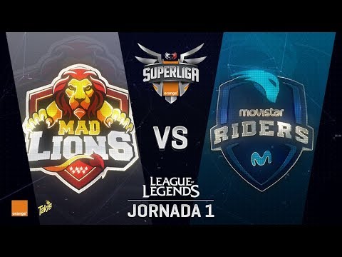 MAD LIONS E.C. VS MOVISTAR RIDERS  | Superliga Orange |  Partido 1 | Split Verano [2018]