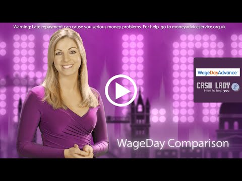 Wageday Advance Comparison with CashLady