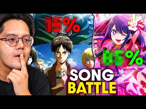 Was ist das BESTE ENDING? - Anime Song Battle