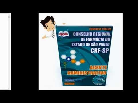 Apostila Processo Seletivo CRF-SP 2015 - Agente Administrativo