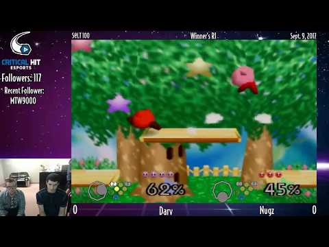 S@LT 100 - SSB64 - Darv (Kirby) vs. NugZ (Kirby, Falcon) - W1