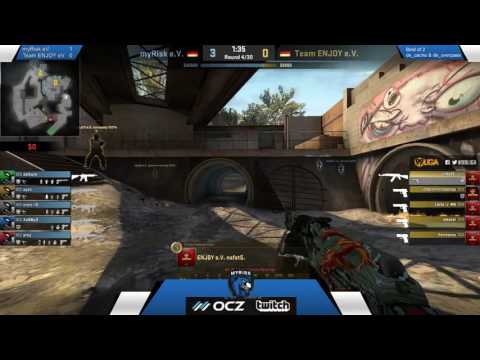 myRisk eV vs. Team ENJOY eV - 99Damage Liga S5 Div 3.4 - Map 2: de_overpass