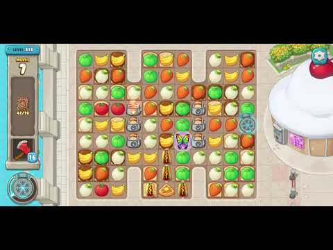 We Bare Bears Match3 Repairs Level 818 - No Boosters