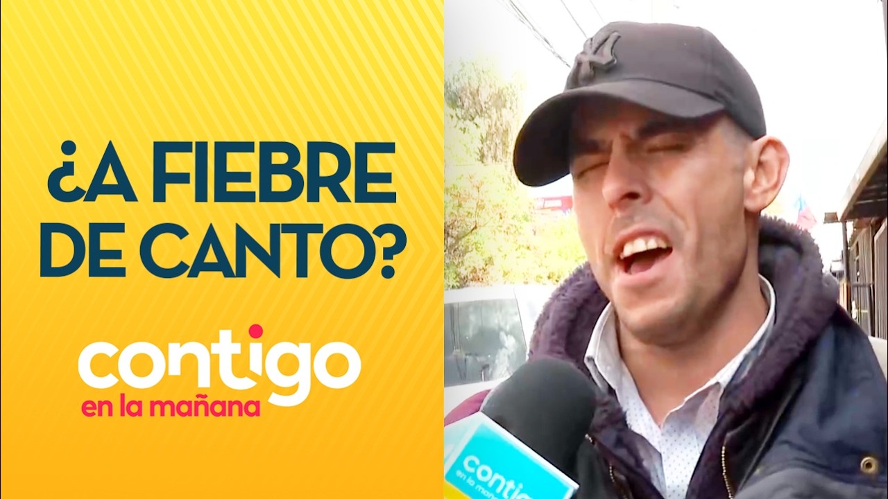 CONOCIDO COMO "EL CANTANTE": ¿Ignacio podría postular a Fiebre de Canto? - Contigo en la Mañana