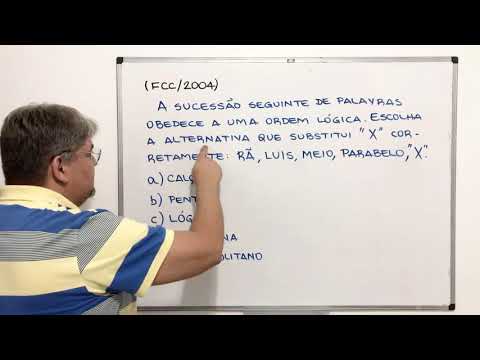 Questão de sequência lógica!