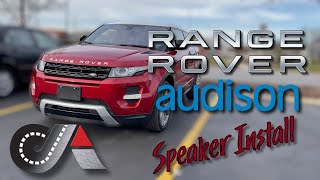Range Rover Evoque Basic Speaker Install | Full Installation With Door Panel Removal | Audison Prima