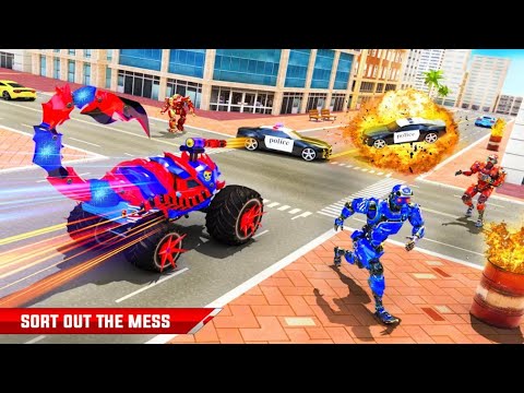Scorpion Robot Truck Transform Game