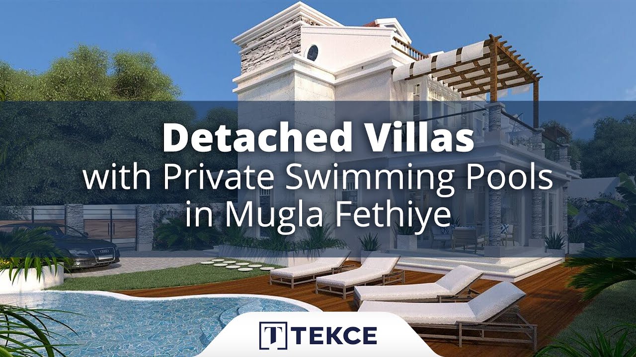 Villas Individuelles Près de la Plage de Calis à Fethiye Kargi