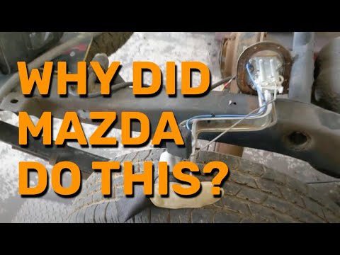 How To Switch from Electric Fuel Pump to Mechanical Fuel Pump | Mazda B2000 B2200