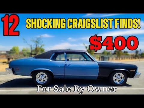 12 Shocking Classic Cars for Sale by Owners on Craigslist