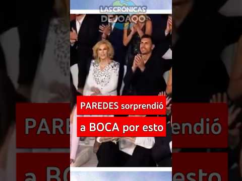 PAREDES sorprendió a BOCA por esto 😱| Ultimas Noticias del #FutbolArgentino #BocaJuniors #Argentina