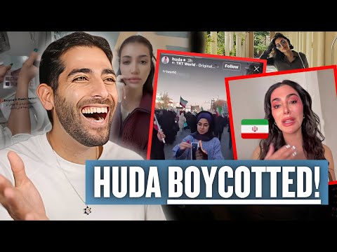 Huda Kattan Posts Pro 🇮🇷 IRGC Story on Instagram, Then Iranians Throw Away Her Products!