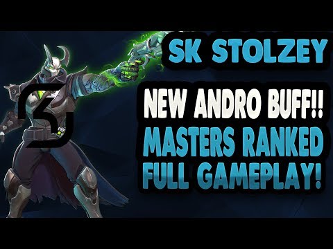 SK stolzey - New Androxus BUFF is INSANE! Masters Ranked Gameplay