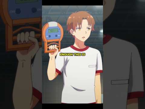 He thought it was an average result😱#anime