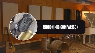 Coles 4038 4040 4030L Ribbon Mic Comparison: ZenPro Audio