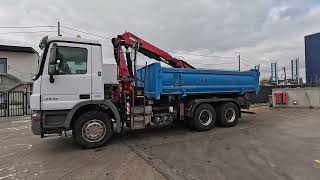 Cami&atilde;o basculante Mercedes-Benz ACTROS 2632 K-MP3 + FASSI F170A.22 | Imagem 4 - Autoline