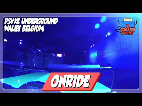 Psyké Underground - Walibi Belgium | Schwarzkopf/Gerstlauer | Shuttle Loop | POV