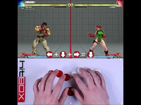 SOCD Quarter Circle from Back | Street Fighter V on Hit Box
