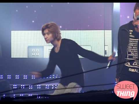 101001 SHINee Hello Taemin focused fancam @ MuBank Rehearsal