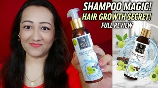 Good Vibes Strengthening Shampoo - Amla Shikakai Review &amp; Comparison with Khadi Amla Shampoo.