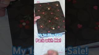 Pack with me! My 1st EBAY Sale! 🥹 RAQREVIEWS #packwithme