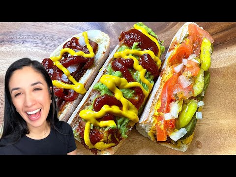Vegan Carrot Hot Dogs | Oil Free