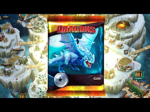 Beautiful Snoggletog Gold Pack | Dragons Rise of Berk #300