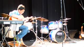 Cody Guitar Burning House - by Cam