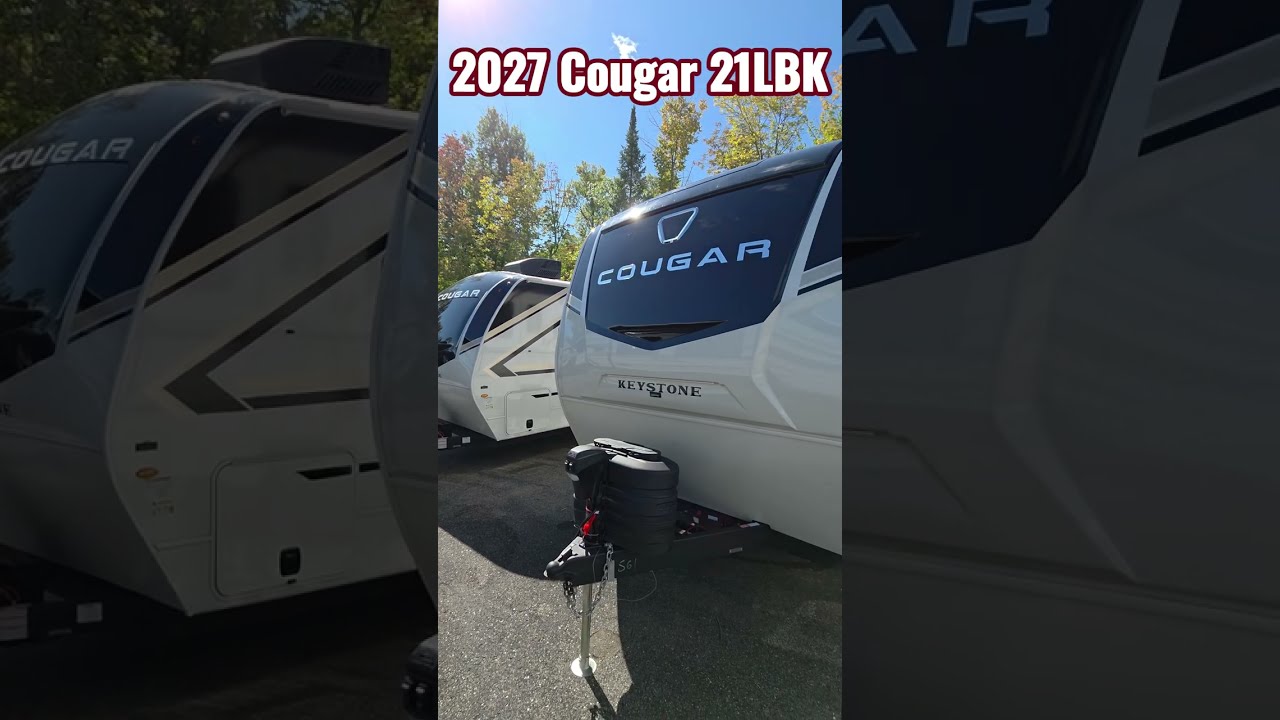 2027 Keystone RV Cougar Half-Ton 21LBK TRAVEL TRAILER