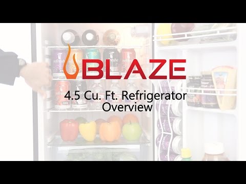Blaze 4.5 Cu. Ft. Compact Refrigerator Video