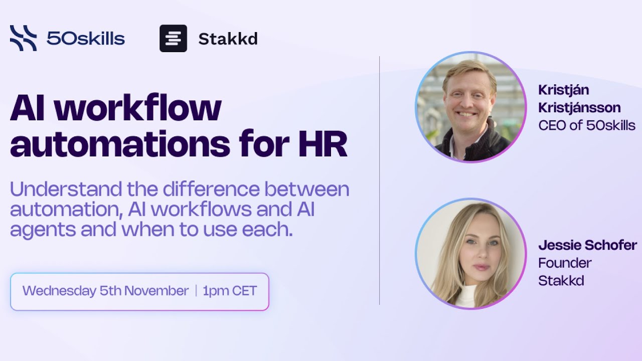AI workflow automations for HR
