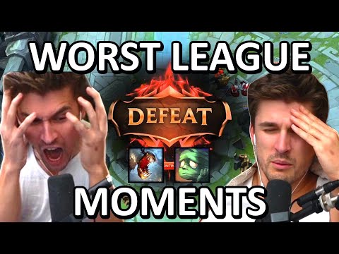 Ludwig's WORST League Moments! | FUNNIEST Fails and Rages!
